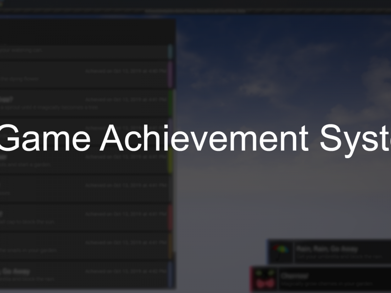 In-Game Achievement System