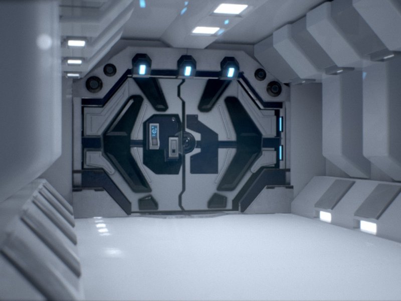 SciFi Animated Doors Pack