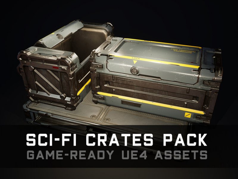 Sci-Fi Crates Pack