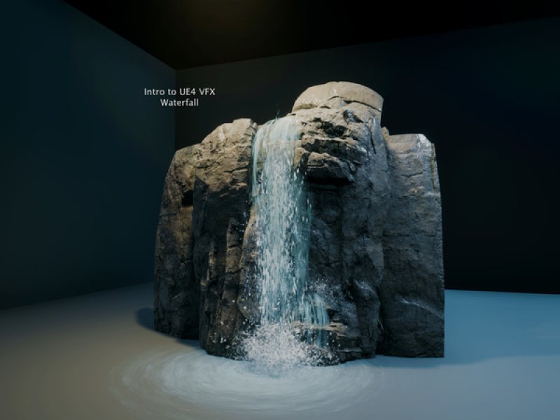 VFX: Waterfall "by Tyler Smith"