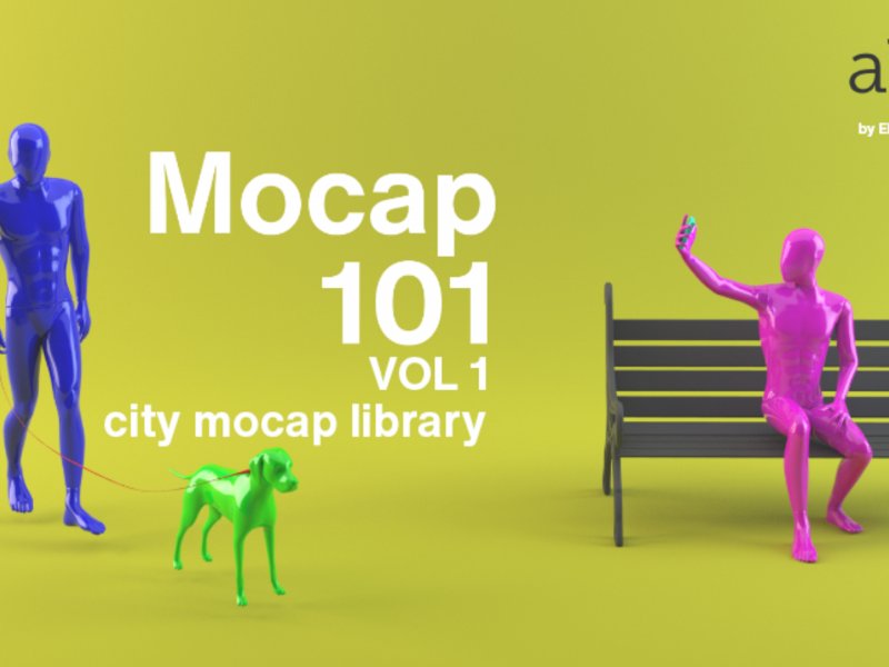 MOCAP 101 ANIMATIONS - VOL 01 - CITY PEOPLE