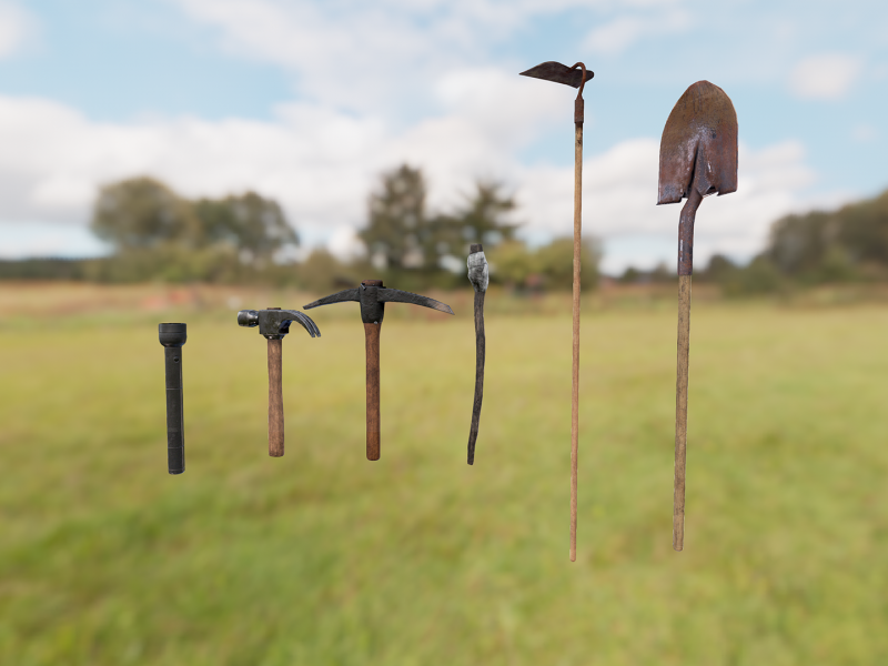 Animated Open World Survival Tools