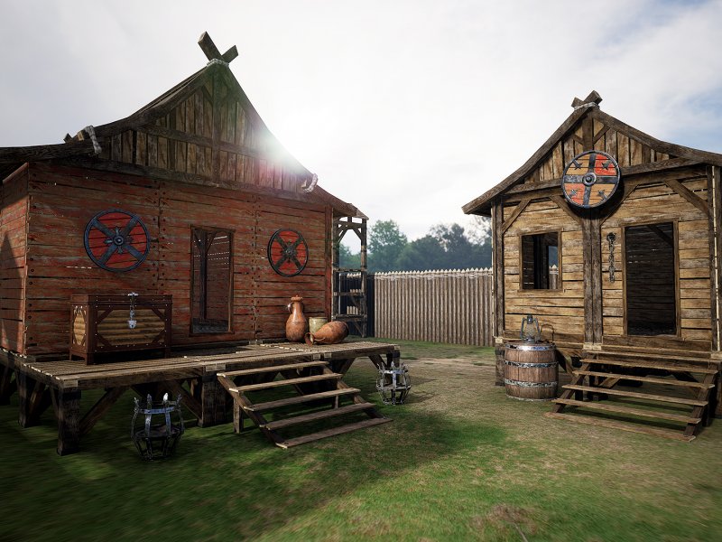 Modular Medieval Wooden Structures