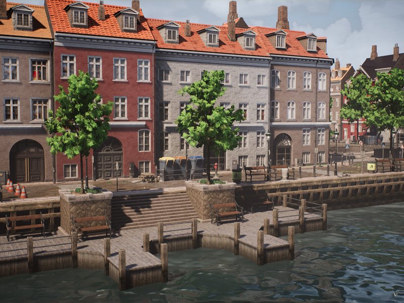 Nordic Harbour - Modular City Building Kit
