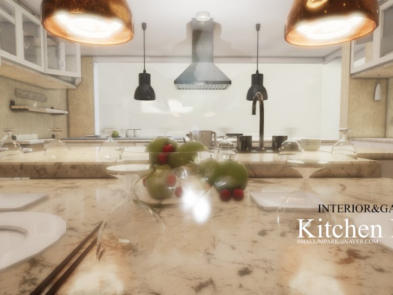 Interior & Game Kitchen Props v.02