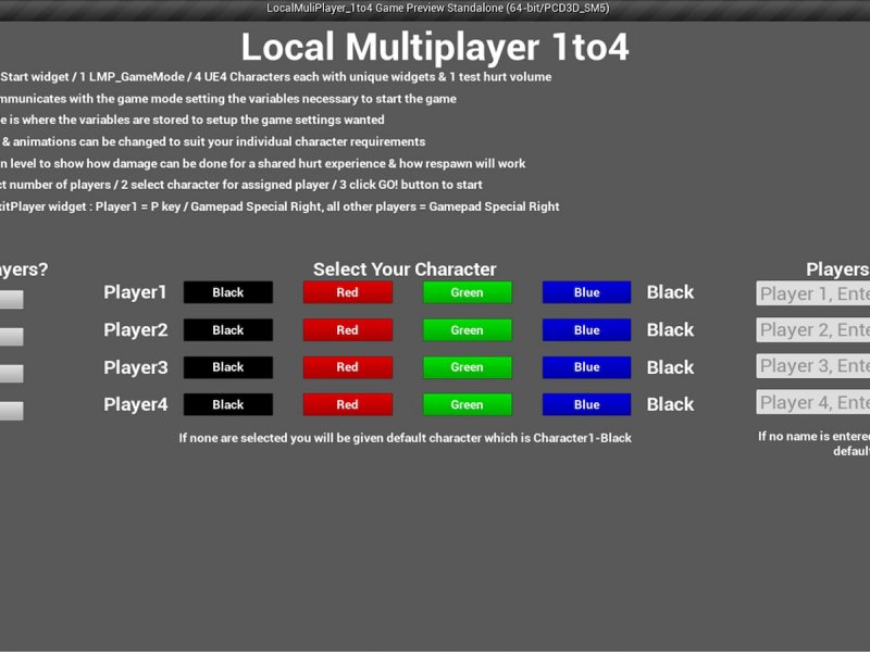 Local MultiPlay 1to4