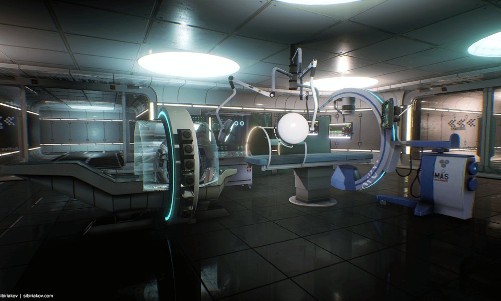 Modular Sci-Fi Hospital