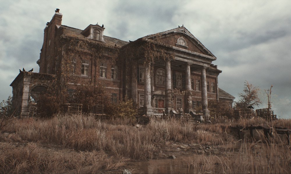 Post Apocalyptic Mansion - Albert Manor (Day and Night Lighting)