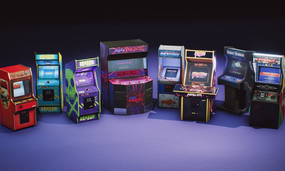 Arcade Machine Props (VOL.1 - VOL.2)