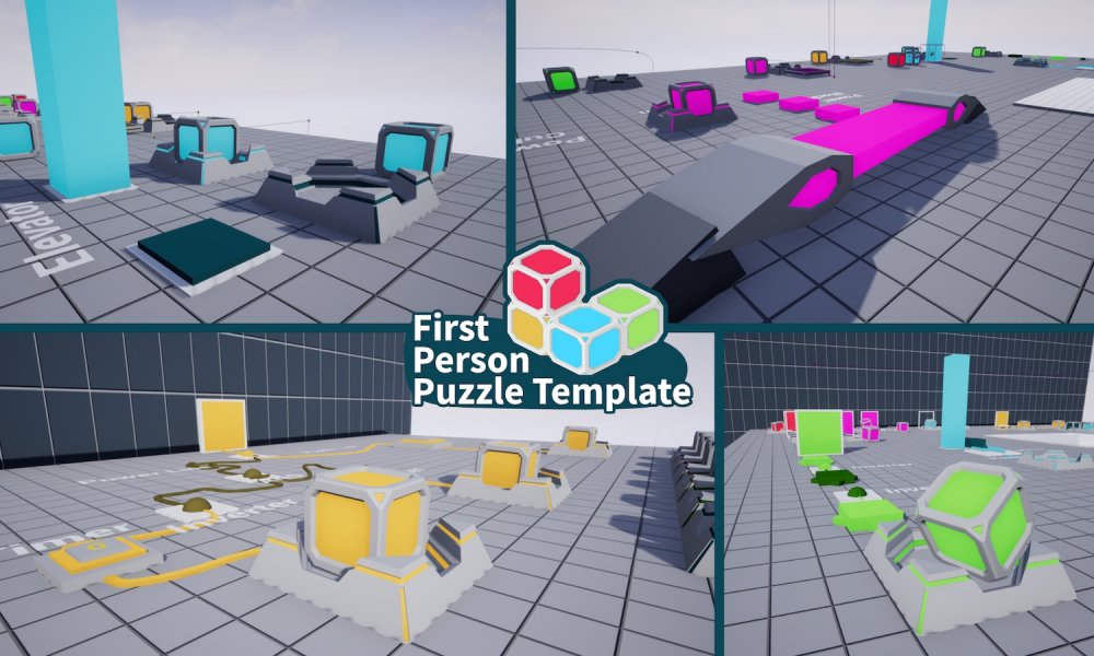 First Person Puzzle Template