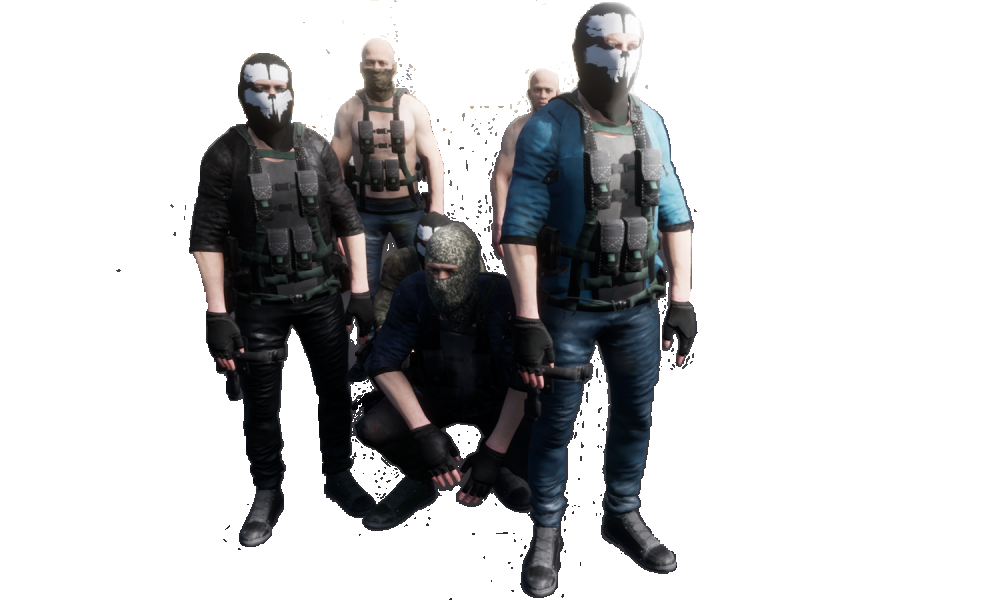 Character Military Bandit 2