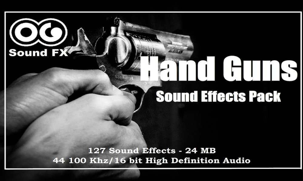 Hand Guns Sound Effects Pack