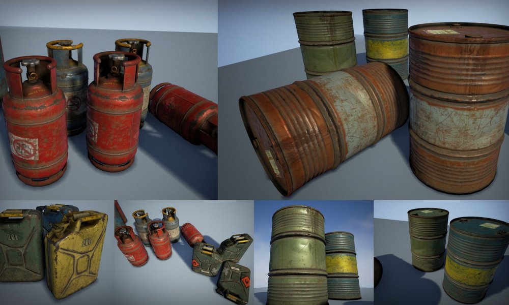Barrels and Cans