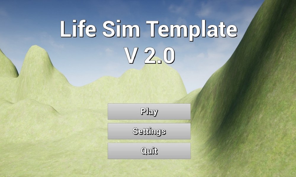 Life Sim Template
