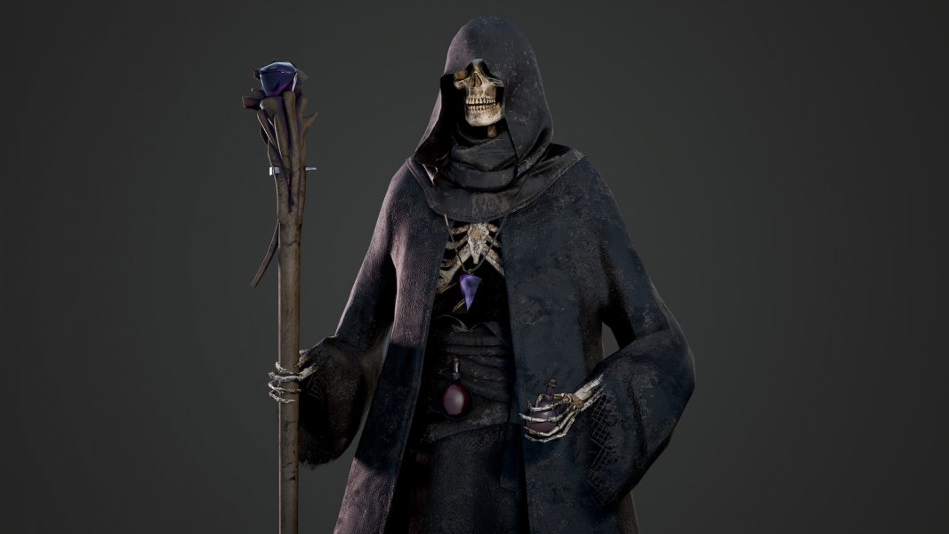 Modular Skeleton Mage