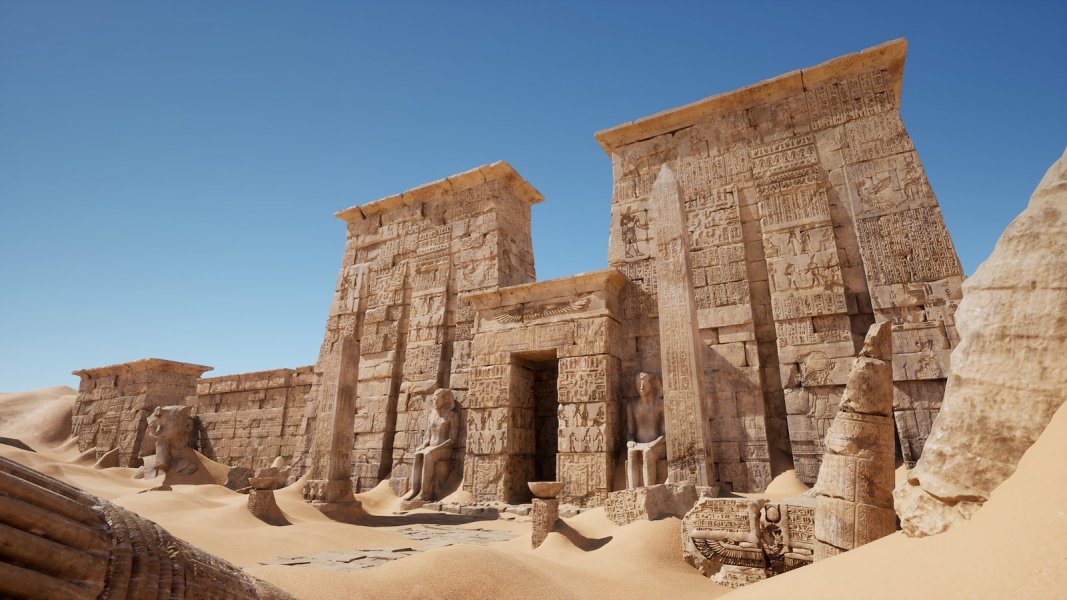 Egypt Ruins Environment