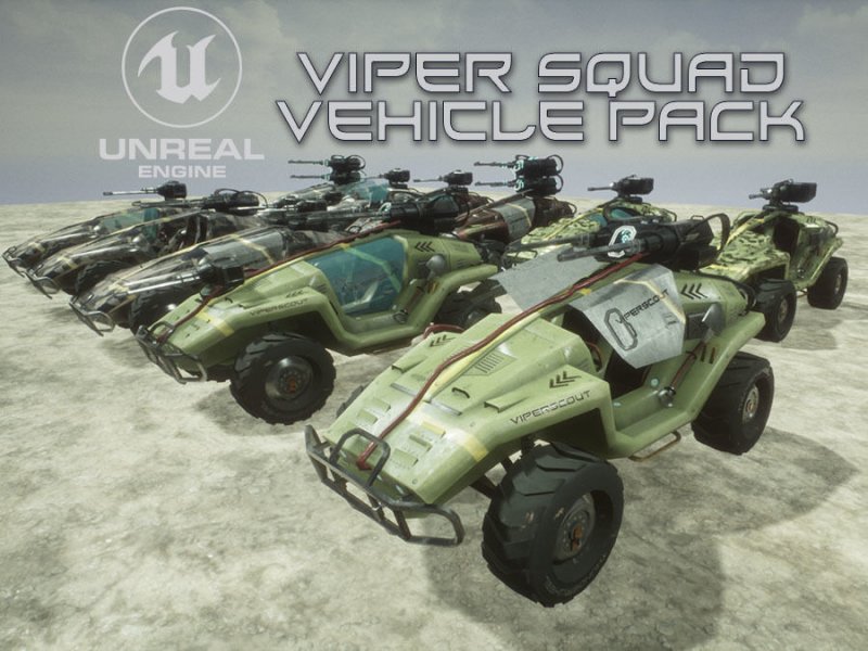 Viper Squad Vehicle pack