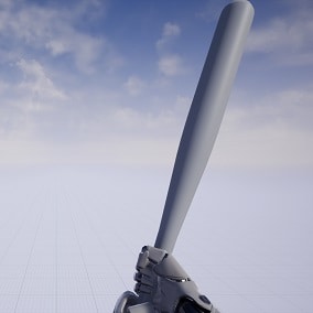 First Person baseball bat