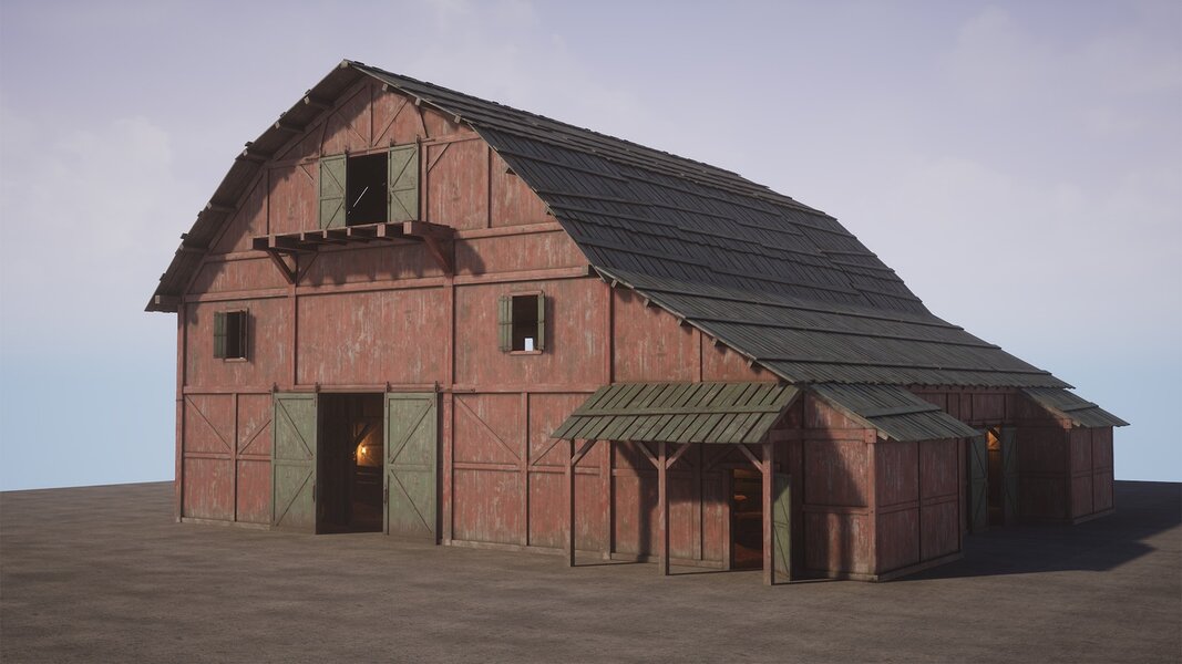 Old West Modular Barn