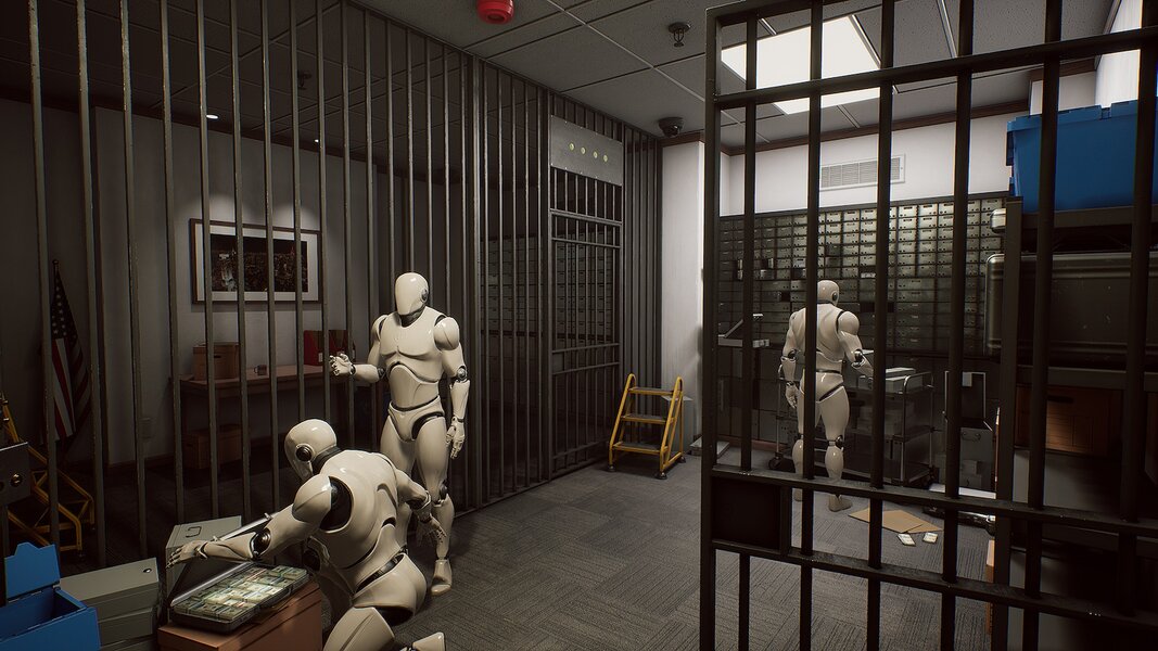 Small Town American Bank Vault