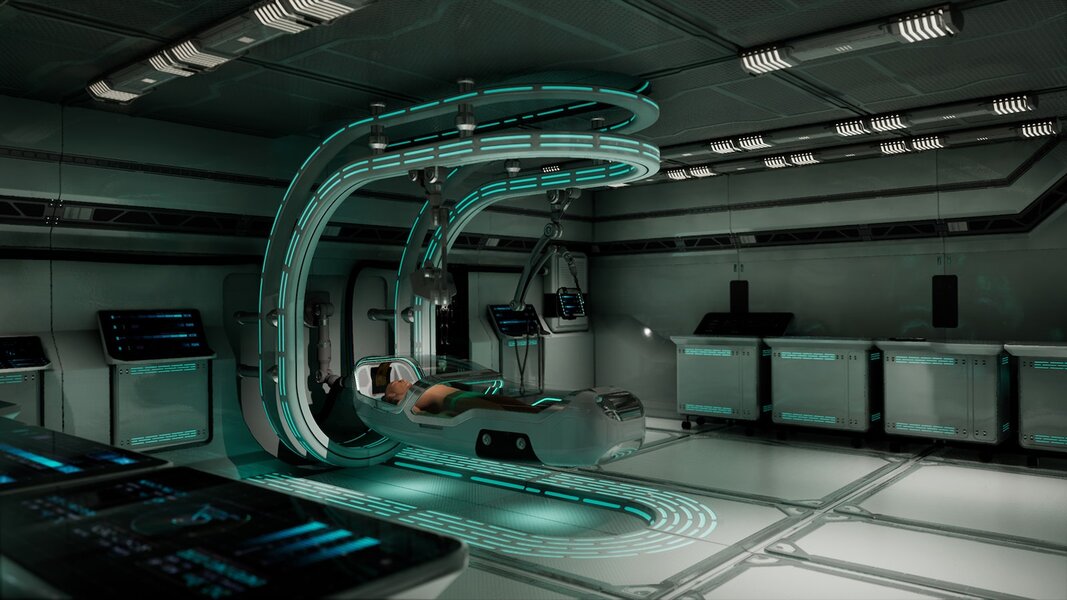 Sci Fi Orion Mars Med Lab