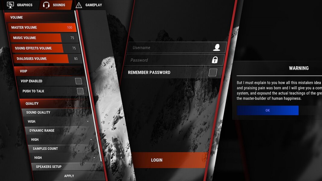 Futuristic Minimalistic UI (animated)