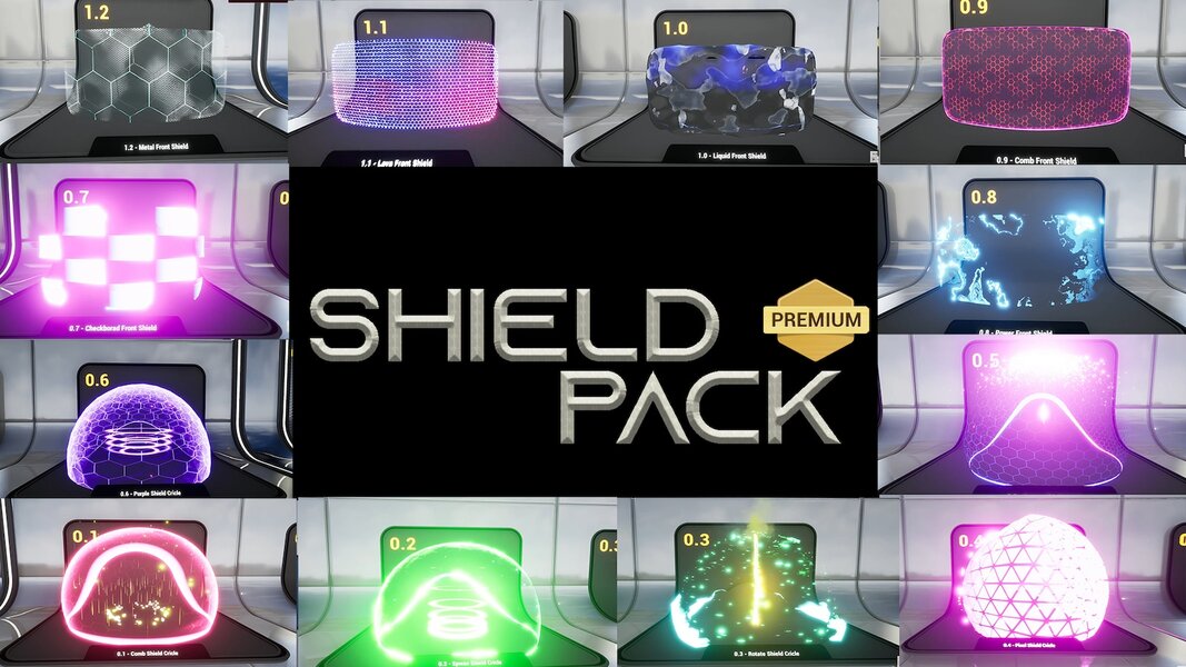 Shield Pack -Niagara VFX