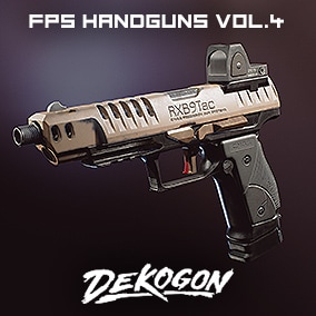 (5) FPS 4K Custom Modern Handguns - VOL.4