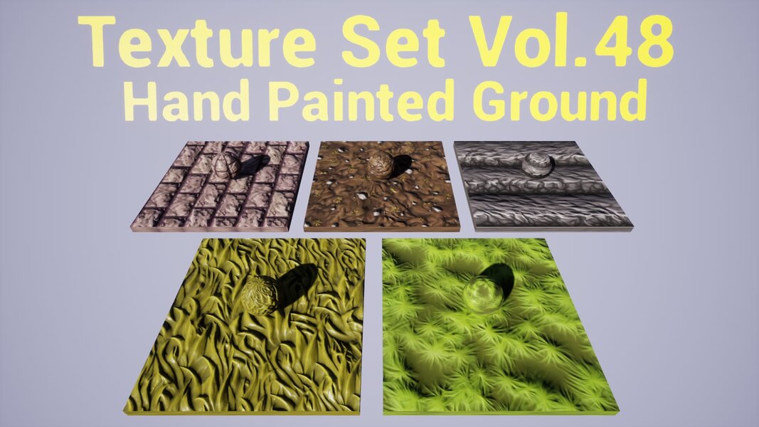 Ground Vol.48 - Hand Painted Textures