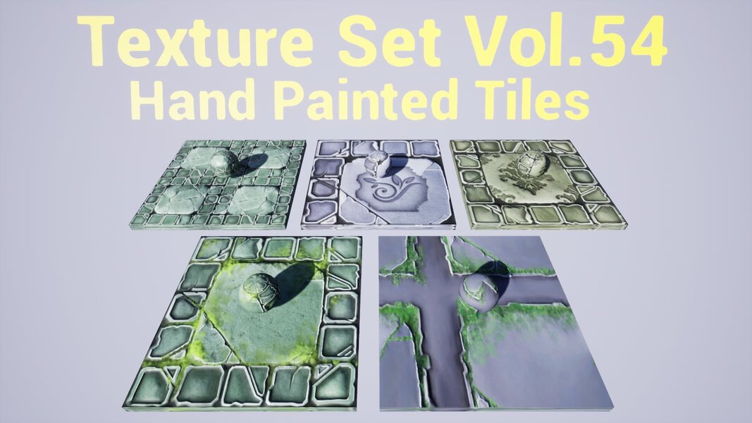 Tiles Vol.54 - Hand Painted Textures