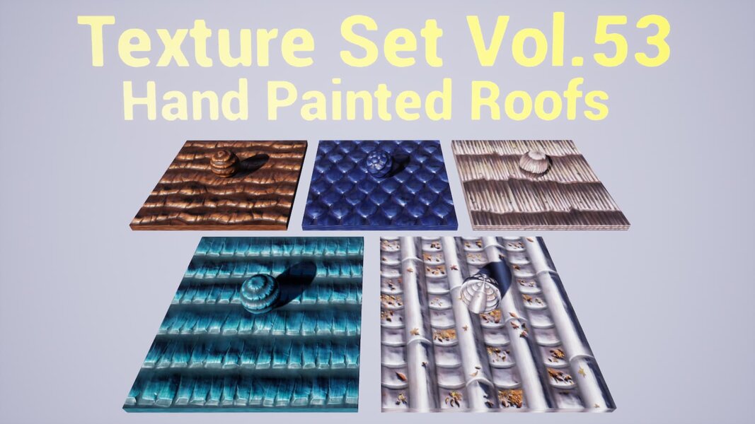 Roof Vol.53 - Hand Painted Textures