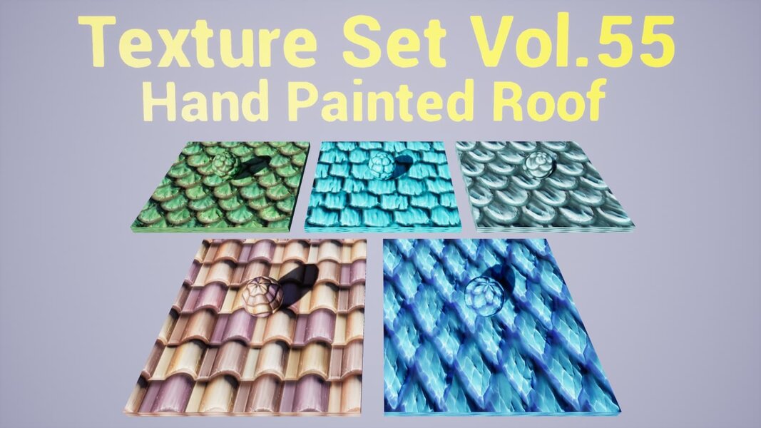 Roof Vol.55 - Hand Painted Textures