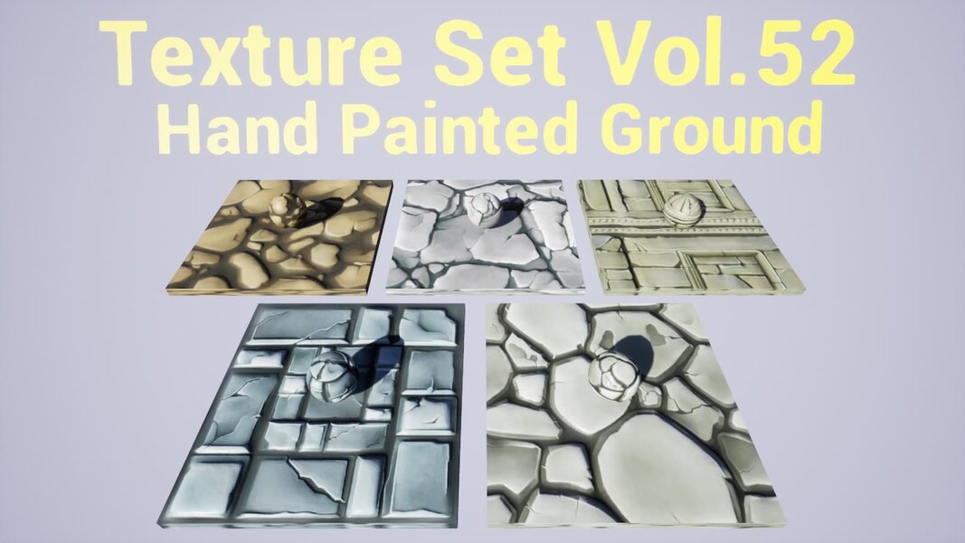 Floor Vol.52 - Hand Painted Textures
