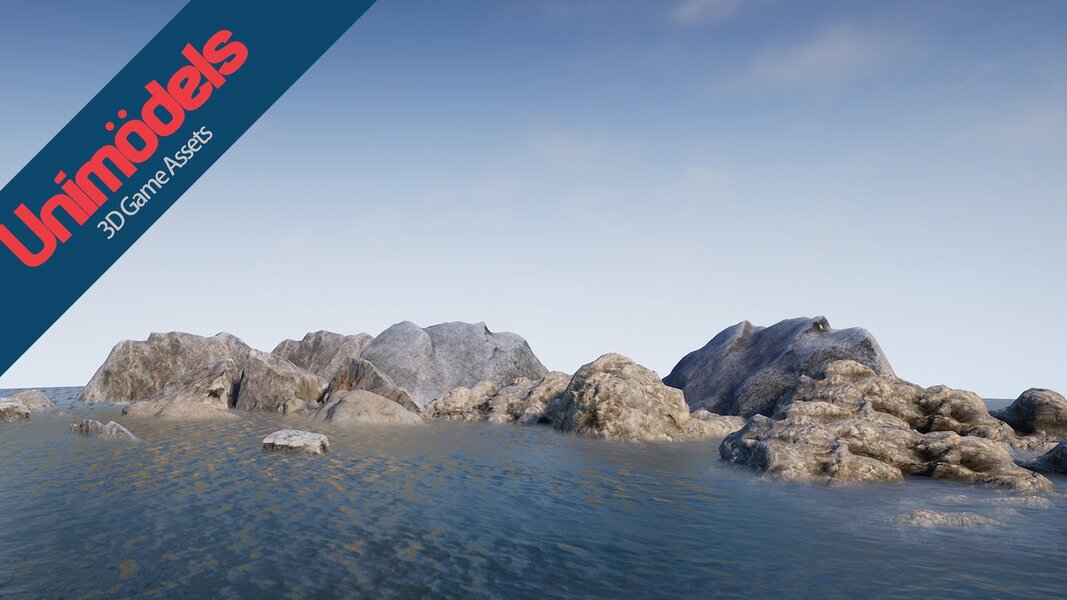 Unimodels River Rocks Photogrammetry