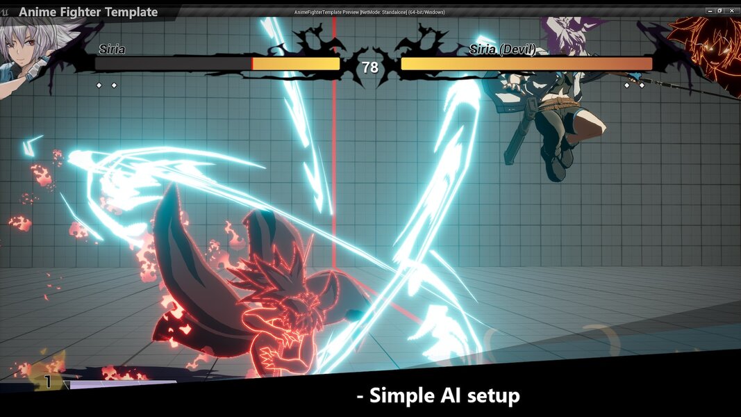 Anime Fighter Template