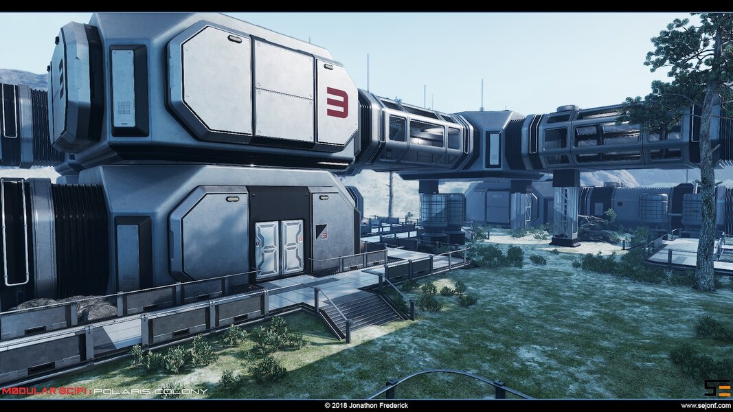 Modular SciFi: Polaris Colony