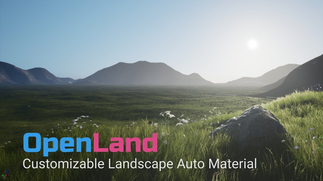 OpenLand - Customizable Landscape Auto Material