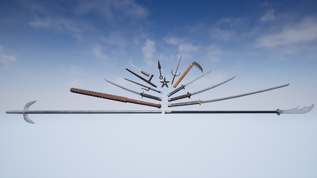 Weapons Series - Japan Weapons - Mini Pack