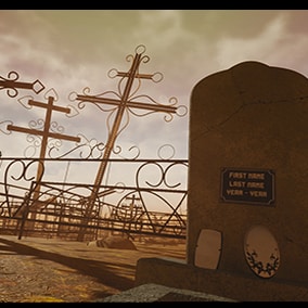 Modular Russian Cemetery pack