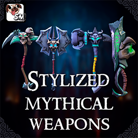 Stylized Mythical Weapons