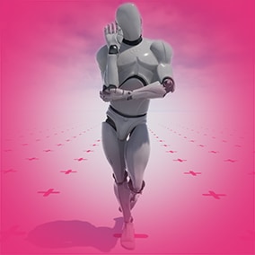 Basic female movements animset