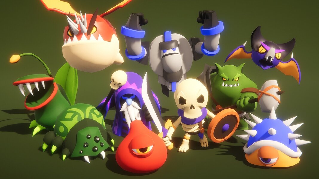 RPG Monster Wave PBR