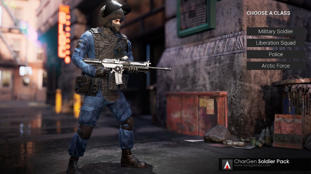 CharGen: Counter-Terrorists Soldier Pack