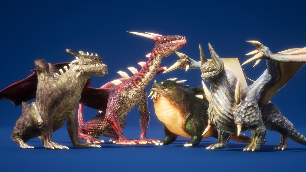Four Evil Dragons PBR