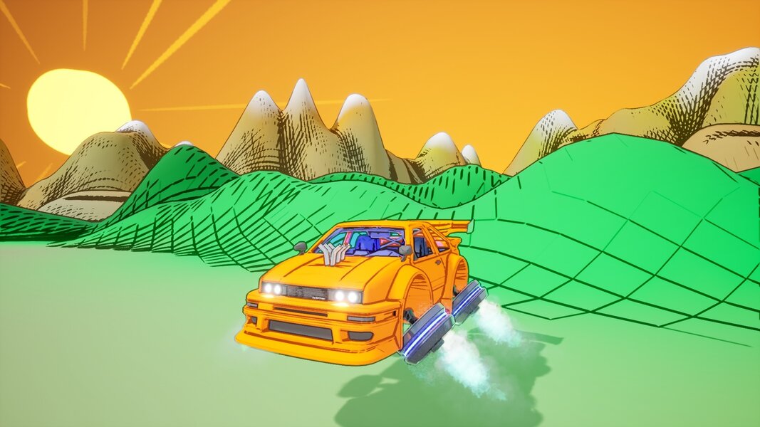 Hover cars with physics based customization