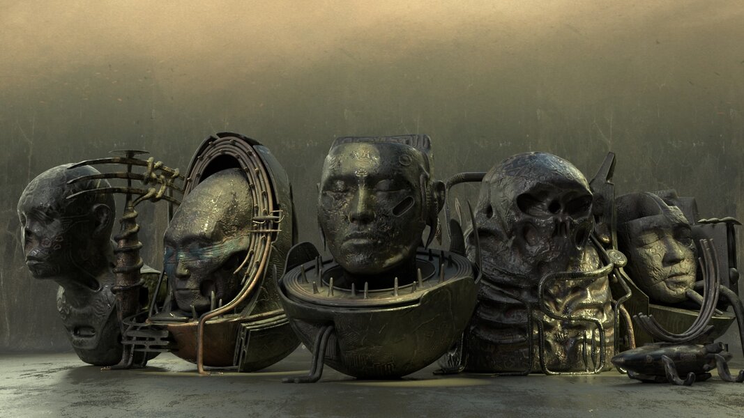 Vintage SciFi pack VOL 2 Android Mummies