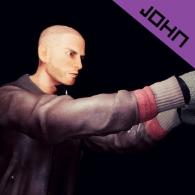 Male Character - John