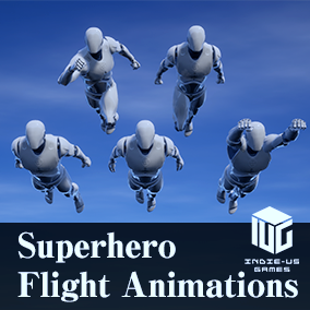 Superhero Flight Animations