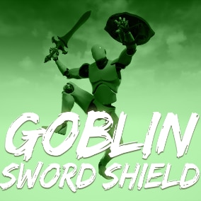 Goblin Sword Shield AnimSet