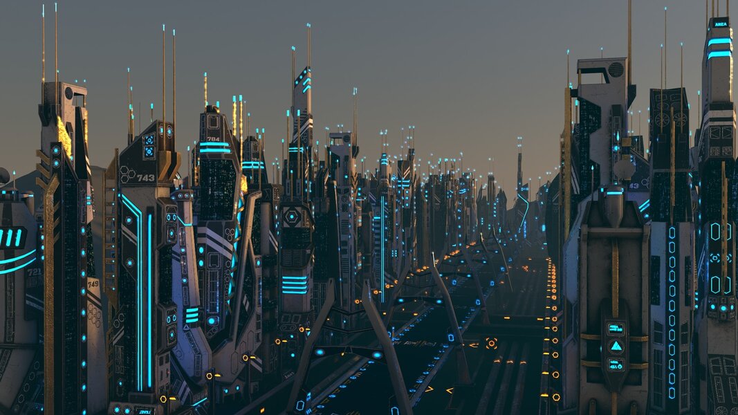 Mega Sci-Fi City Package